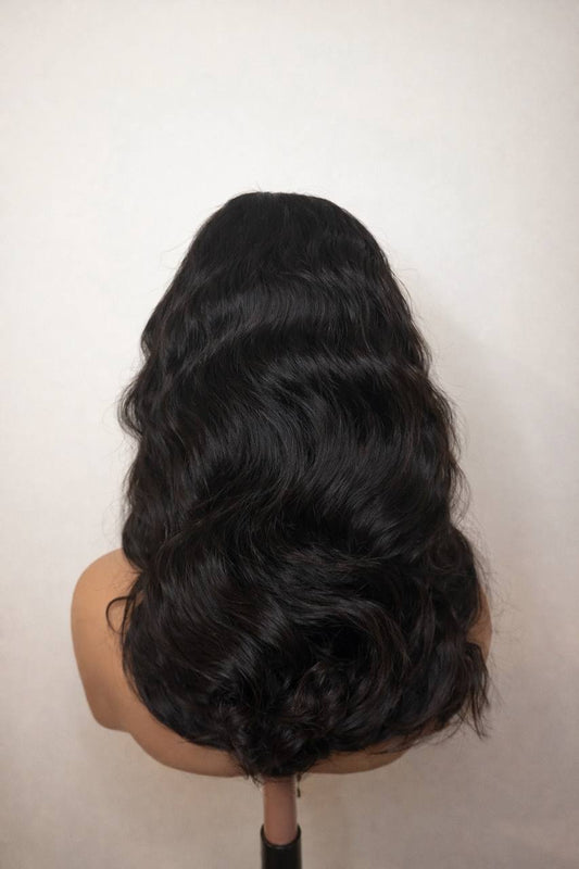 SANDRION - BODY WAVE - 300g - 5X5 HD LACE - BONNETS : S/M/L - Longueur : 18