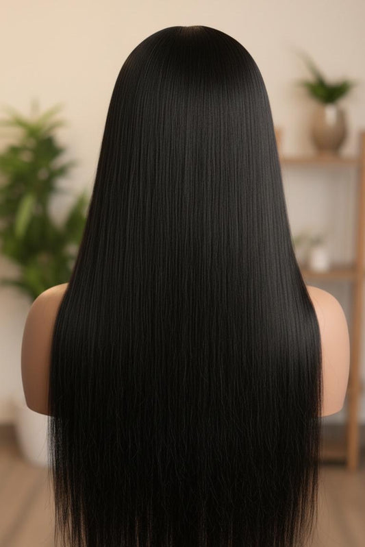 DANIELLE - STRAIGHT - 5X5 transparent lace - DOUBLE DRAWN - LONGUEUR 28